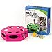 WINGPET Interactive Cat Toys - Automatic Cat Exercise Teaser Toy Puzzle Cat Toy with Worm Tail & Catnip Ball Random Rotating, Pet Kitten Toys for Entertainment Play (Auto Off Timer, Battery Included)