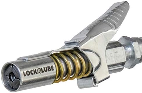 Locknlube Grease Coupler Locks Onto Zerk Fittings Grease Goes In Not On The Machine World S Best Selling Original Locking Grease Coupler Rated 10 000 Psi Long Lasting Rebuildable Tool Buy Online At Best Price