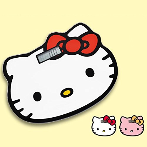 Hello Kitty Face Digital Scale GC1308 Pink or White 1pcs Scales top