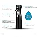 Water Spray Bottle for Hair (Black - 5oz), Hair Spray Bottle, Fine Plant Mister, Automatic Spray Bottle, Continuous Empty Spray Bottle for Hair Styling, Skin Care, Cleaning, Salons, Face & Plants