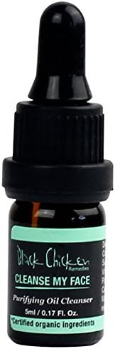 Black Chicken Remedies - All Natural/Vegan/Organic 'Cleanse My Face' Facial Cleansing Oil (MINI.17 fl oz)