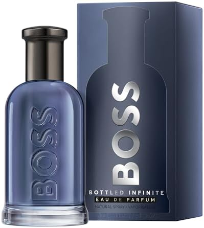 BOSS Bottled Infinite para hombres 200 ml | Perfume de hombre, fresco, amaderado y con notas de pachulí | larga duración