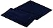 Utopia Towels Cotton Banded Bath Mats, 2 Pack (21 x 34 Inches), Navy Blue