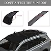 Cross Bars Roof Rack Snailfly Roof Racks For 2021-2025 Kia Sorento (Non-X-Line) - Locking Crossbars For Cargo & Gear Roof Cross Bars