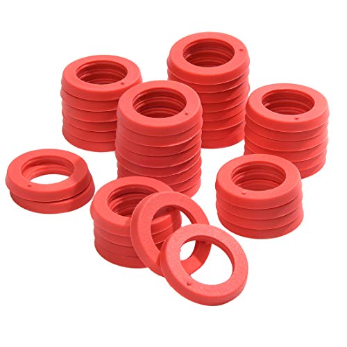 Garden Hose Washer Universal Heavy Duty Rubber Washer, Fit All Standard 3/4" Garden Hose