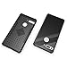 Essential Phone PH-1 Case, TUDIA [Ceramic Feel] Lightweight [GLOST] TPU Bumper Shock Absorption Cover Featuring [Tempered Glass Back Panel] for Essential Phone PH-1 (Black)