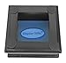DisplayGifts Baseball Display Case Wooden Stand Lacrosse Ball Holder- Pro Graded UV Protection Cube for a Home Run or Autographed Ball, Black Stand
