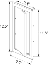 Awenta 150 x 300 mm Plastic Access Panel Door White view 6