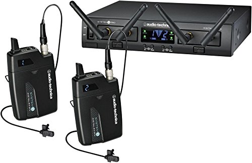 Audio-Technica System 10 Pro Digital Wireless Digital Dual Lavalier Mic System (ATW-1311/L)