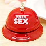 Fun Bell Toy Ring for Me Call Bell Party Prop Toy - Gift for Lovers, Valentine and Wedding by zuzu