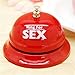 Fun Bell Toy Ring for Me Call Bell Party Prop Toy - Gift for Lovers, Valentine and Wedding by zuzu