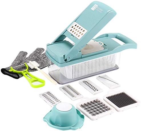 野菜チョッパー マンドリンスライサー 食品野菜カッター 玉ねぎ ポテト フルーツ用ダイサー