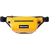 watertrace Waterproof Fanny Pack Snorkeling Bag Waist Bag For Canoe Kayaking Rafting Surfing Swimming Boating Storage Pack Paddle Board (Yellow)