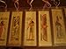 CraftsOfEgypt Egyptian Papyrus Paper Set of 10 Bookmarks Book Marks History Educational Set.