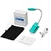 TOPELEK Reading 7 LED Book Light with 9-Level Warm/Cool White Brightness, USB Rechargeable, Eye Care Lamp with Power Indicator, Perfect for Bookworms, Kids-Green