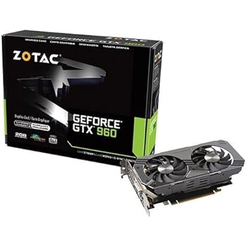 Zotac GeForce GTX 960 2GB DDR5 128B 1177-1240/7010 HDCP Three DP HDMI DV Video Card ZT-90301-10H