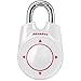 Master Lock 1500iDPNK Locker Lock Set Your Own Directional Combination Padlock, 1 Pack, White/Pink