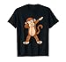 Dabbing Monkey Funny Dab Gift T-Shirt