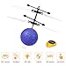 Slepwel UFO Flying Ball Magic led Light with Remote (Blue)