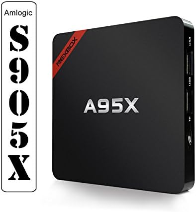 Android 6.0 TV Box, NEXBOX A95X Amlogic S905X Quad Core 1GB RAM 8GB ROM Support H.265 WiFi HDMI 60FPS 4K Player