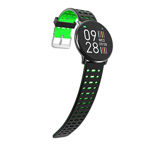 Smart Watch Heart Rate Sleep Monitoring Colorful Display Screen Sport Bluetooth Bracelet Fitness IP67 Waterproof Pedometer Watch for Kids Men and Women (D) - Thumbnail 4