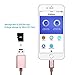 dodocool Card Reader Lightning Cable Micro SD Card Slot iPhone 8/8 Plus/X/ 7/7 Plus/ 6/6 PLU / 5 / 5s/ iPad iPod More (Rose Gold)
