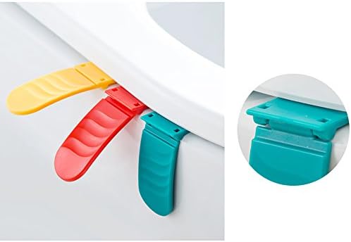 Toilet seat pad cover lifter toilet cover lifter 3pcs 3 colour