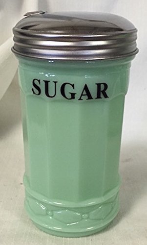 Vintage Retro Sugar Dispenser (Jadeite)