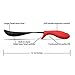 Kitchen Cooking Utensils with Built-in Stand Starter Set, Set of 3, Red and 121 Cooking Secrets Ebook