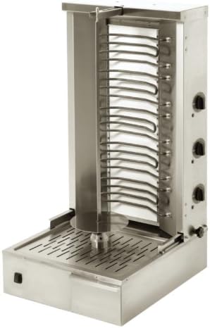 Roller Grill GR80G LPG Gas Kebab Grill, 800 mm