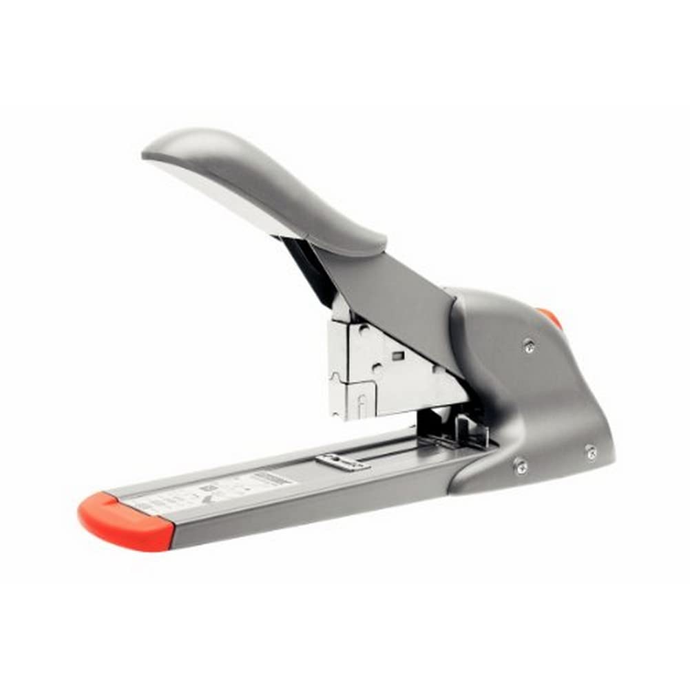Rapid 21080815 Fashion HD110 Heavy Duty Stapler, Metal Body, Silver/Orange, 110 Sheet Capacity