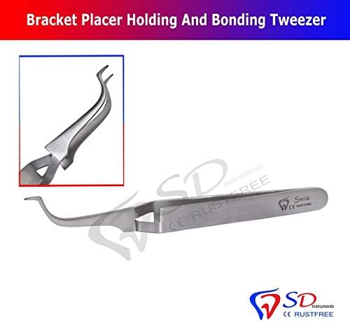 Dental Orthodontic Buccal Tube Tweezers Slim Tipped Surgical Dental Instruments