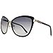 Tom Ford Celia Metal Cateye Sunglasses in Black and Gold