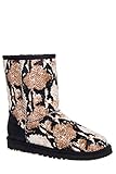 UGG Australia Womens Classic Short Reptile Calf Hair Boot