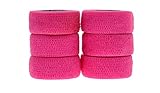 Andover Flexible Sports Tape Wrap (6 Pack), Neon Pink, 1