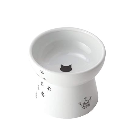 Liyanan Recipiente para Comida de Gato Elevado, sin estrés ...