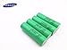 4 Samsung 25R 2500mAh INR18650 3.7v Rechargeable Flat Top Batteries , pack of 4 batteries with 2 protective case