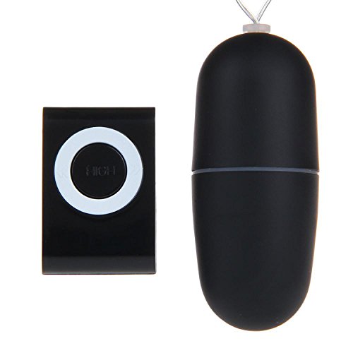 20 Speed Wireless Remote Control Vibrating Egg Mini Vigina Ball Clitoris Wand AV Vibrator Sexual Toys Sex Shop for Men Woman,Black