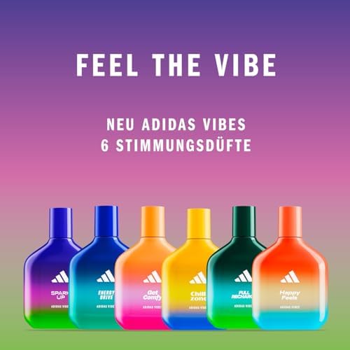 Vibes Spark Up Eau de Parfum, langanhaltender, belebender Unisex-Duft mit natürlichen ätherischen Ölen, 100ml