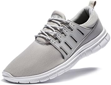 Men's Running Shoes Lightweight Athletic Breathable Mesh Anti-Slip Casual Comfortable Sneakers