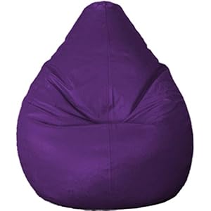 caddyFull Large Bean Bag Without Beans (Purple)