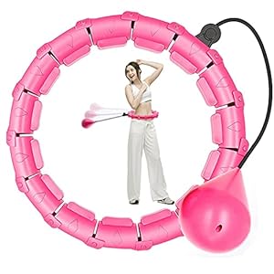 Ansharinc-Weighted-Hula-Hoops-for-Adults-and-Kid-Fitness-Hula-Hoops-at-Home-and-Office-Smart-Hula-Hoops-for-Weight-Loss-1kg-Adjustable-Weighted-Hula-Hoop-for-Exercise Weighted Hula Hoops for Adults and Kids , Smart Hula Hoops for Weight Loss, 1kg/52inch Adjustable Weighted Hula Hoop for…