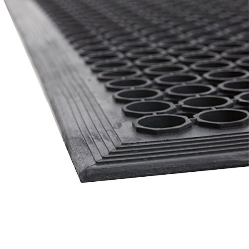 BiGDUG Large Outdoor Rubber Entrance Mats Anti Fatigue None Slip