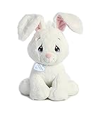 Aurora World White Floppy Plush Bunny, Medium