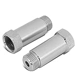 Stainless Steel M18 x 1.5mm Straight O2 Sensor Spacer Adapter Isolator Extender 1-3/8
