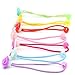 AUCH 24Pcs Cute Cartoon Baby Girls Kids Children Little Princess Ball Hair Ties Soft Rubber Bands Ropes Ponytail Holder Elastics, Assorted Color, Random Styles