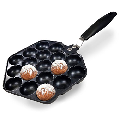 Fuji TBT1, Cast Iron Takoyaki Pan, 10W x 2H x 10L, Black Buy Online