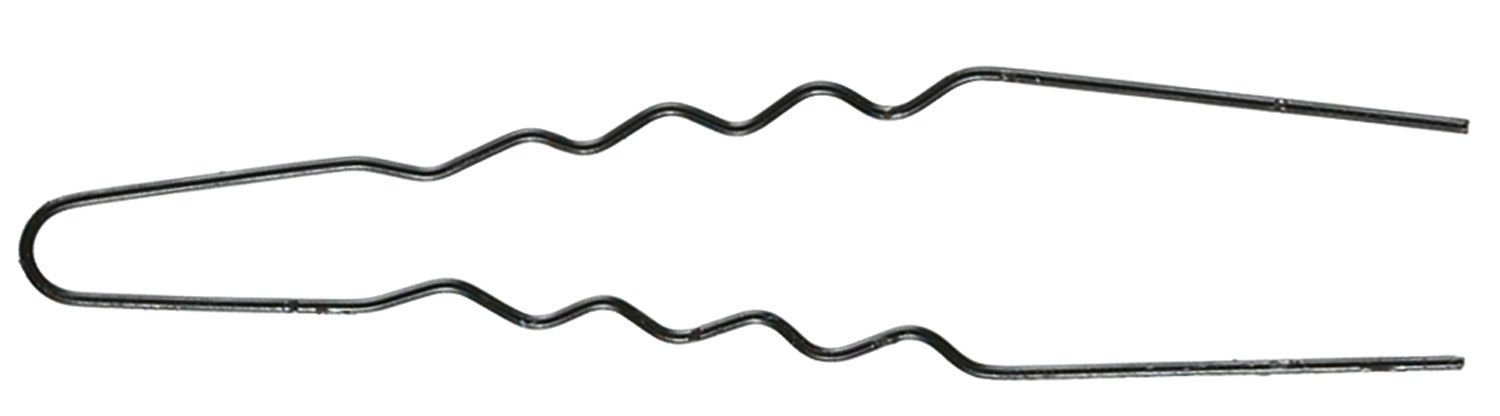 Comair 3150057 Curling Needles Thin Pack of 50 75 x 0.55 mm Black