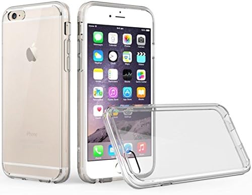 Amberonics Premium Quality Designer iPhone 6 Case, Apple iPhone 6/6s Case Scratch Resistant, Shock Absorption Bumper, Finger Print Resistant Clear Back for iPhone 6s iPhone 6