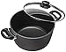 Swiss Diamond Swiss Titan 5.5 quart Stock Pot with Lid, Gray, 9.5